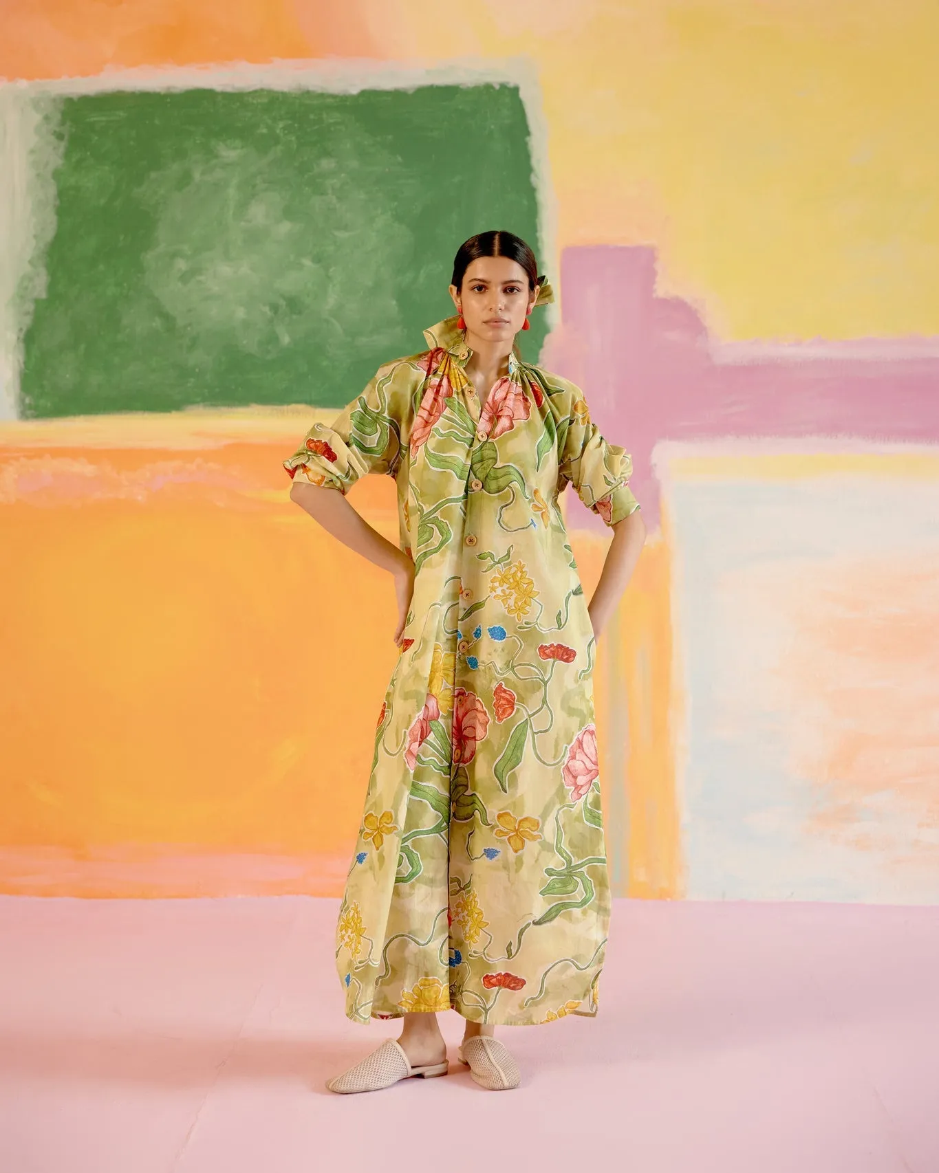 Jade Relaxed Kaftan Dress