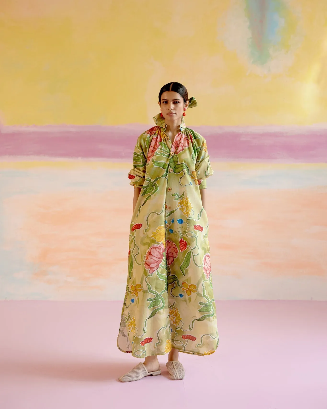 Jade Relaxed Kaftan Dress