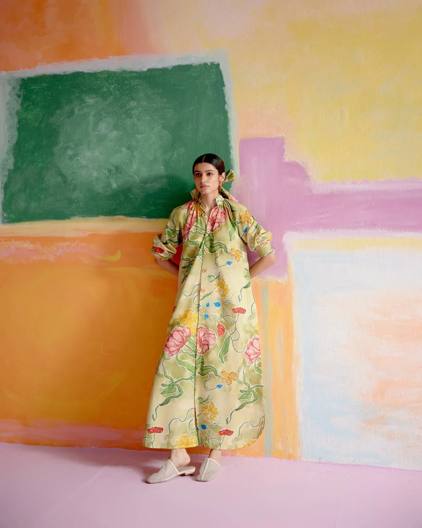 Jade Relaxed Kaftan Dress