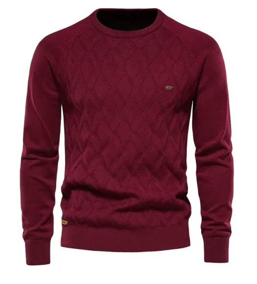 Jasper Slim-Fit Grain Sweater