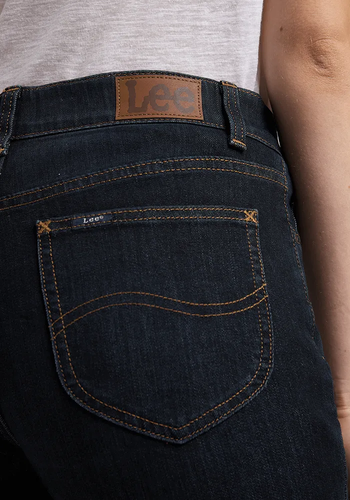 Jeans Mujer Soft Comfort Straight Fit Dark Night