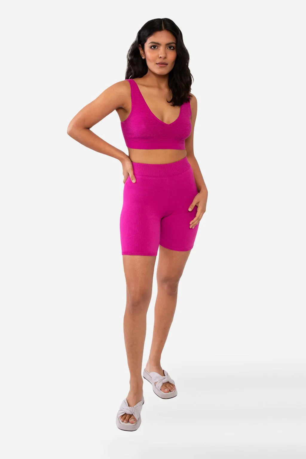 JESSICA BIKE SHORT - IVORY