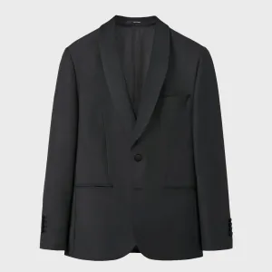 Jinatra Tuxedo Blazer in Black
