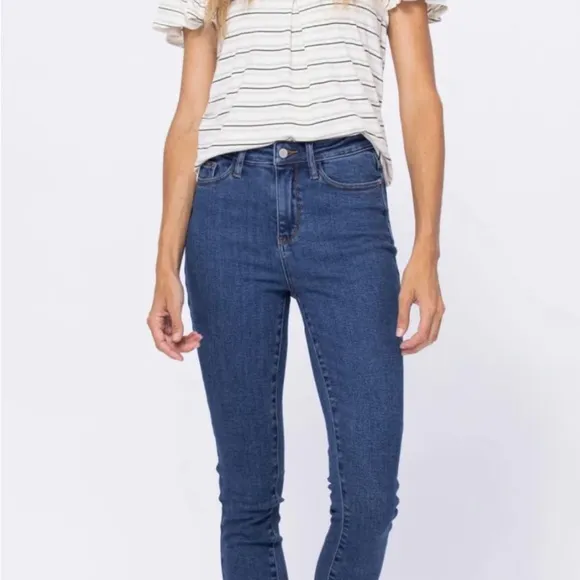 Judy Blue High Waist Skinny Jeans Size 7