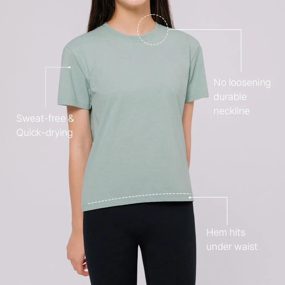 Junior Airy Fit Standard Fit Short Sleeve (for Girls)