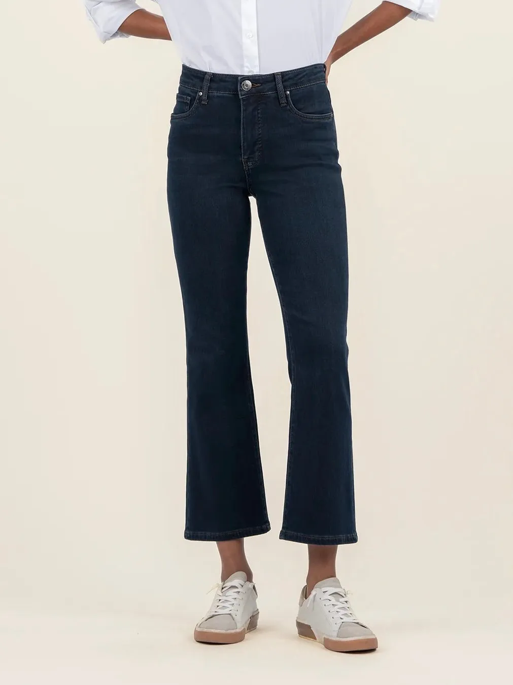 Kelsey High Rise Ankle Flare Jean - ISRTE