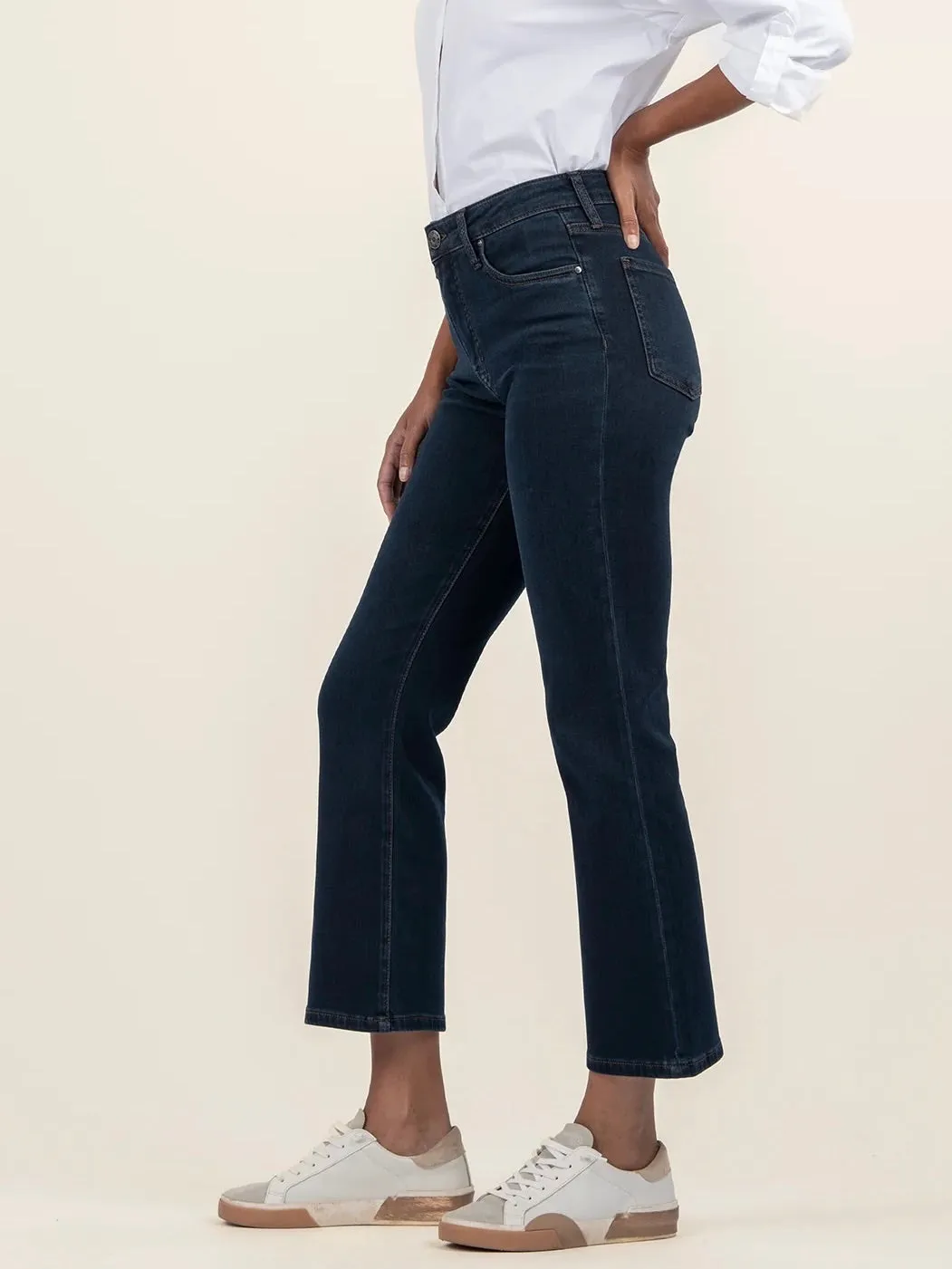 Kelsey High Rise Ankle Flare Jean - ISRTE