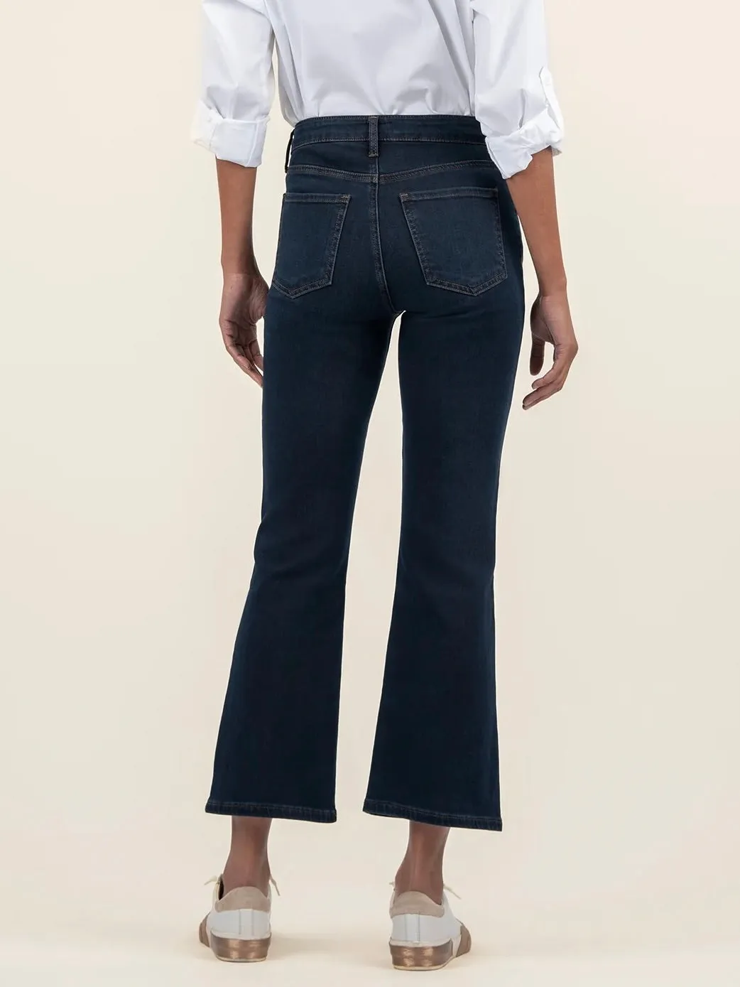 Kelsey High Rise Ankle Flare Jean - ISRTE