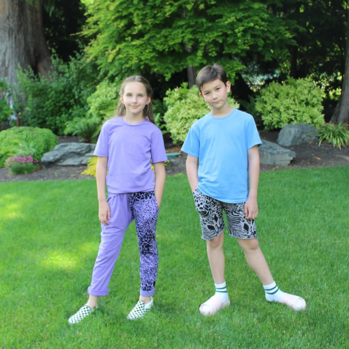 Keo-Animal Pant | Purple