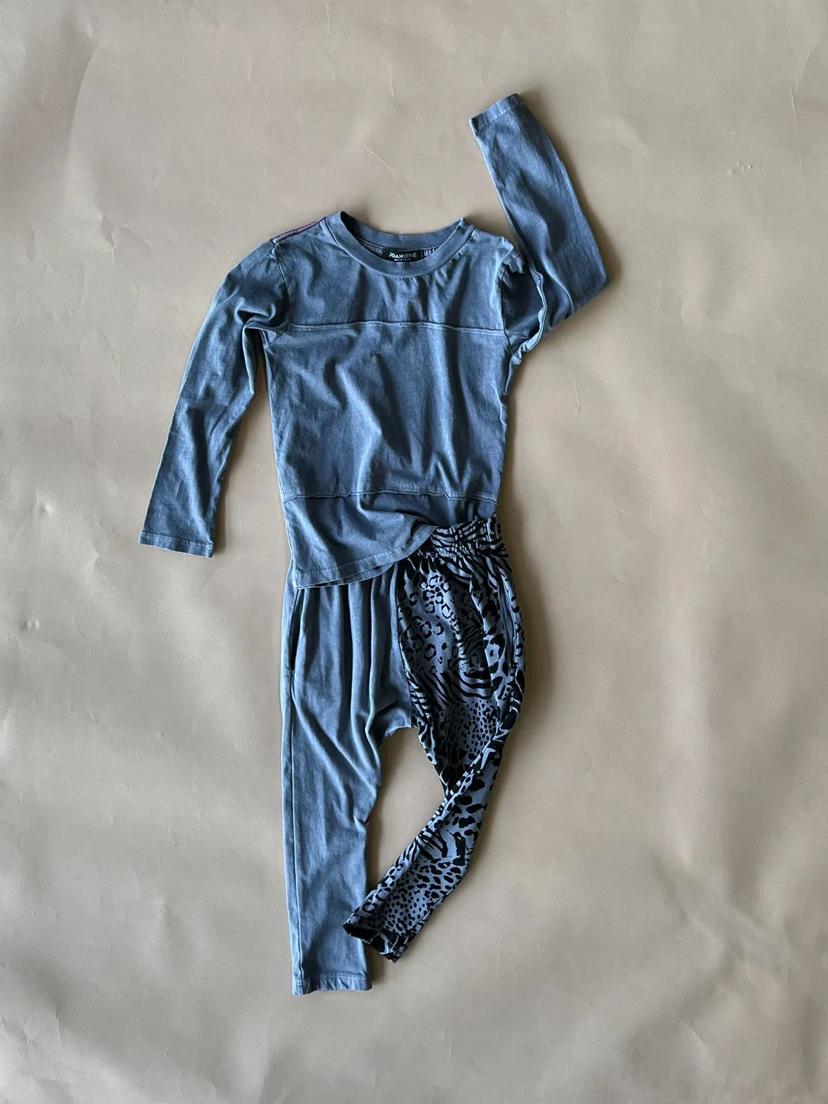 Keo-Animal Pant | Steel