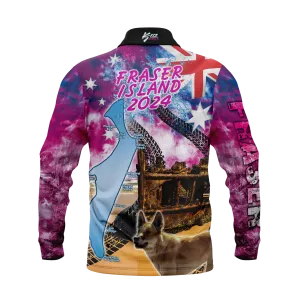 K'gari Fraser Pink Polo 2024 shirt