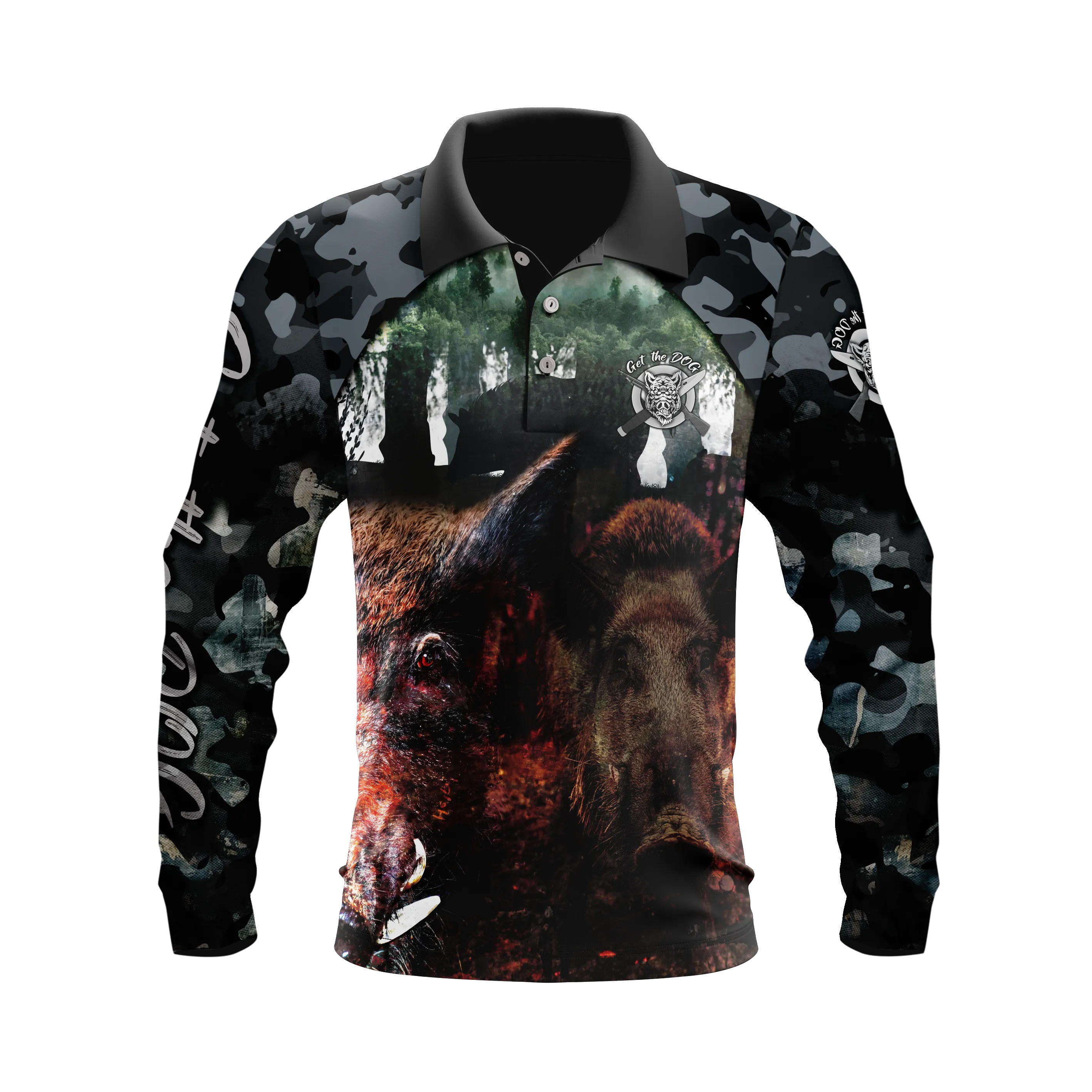 Kids Pig Hunter Polo Shirt