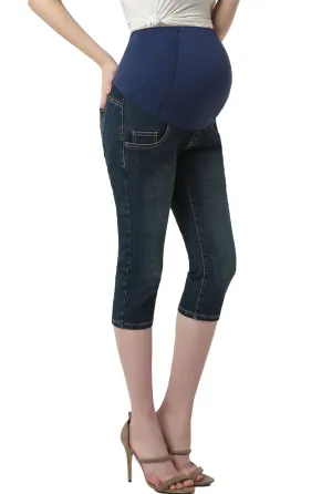 Kimi   Kai Maternity "Courtney" Capri Jeans