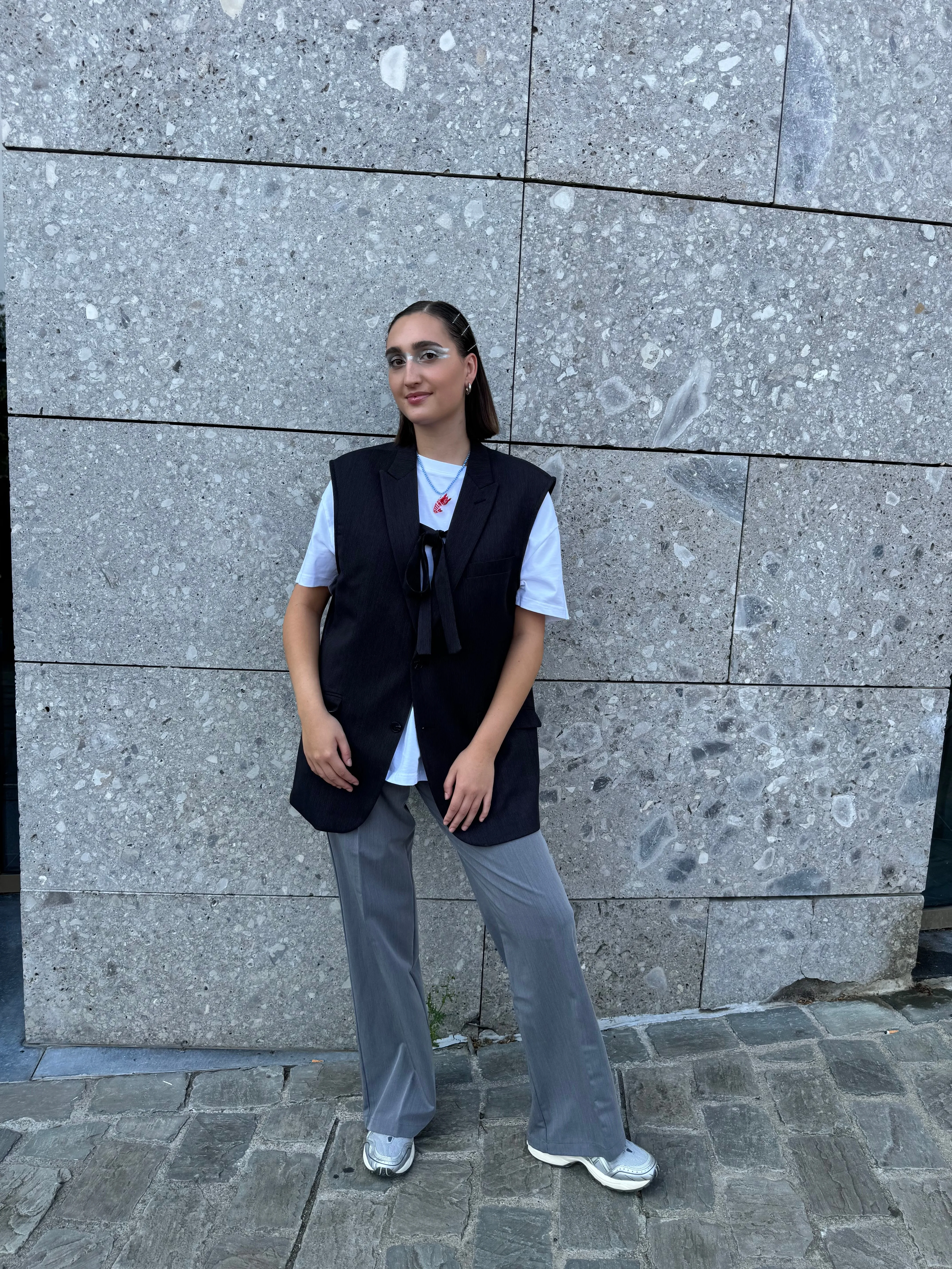 “La veste d’arc,, upcycled blazer