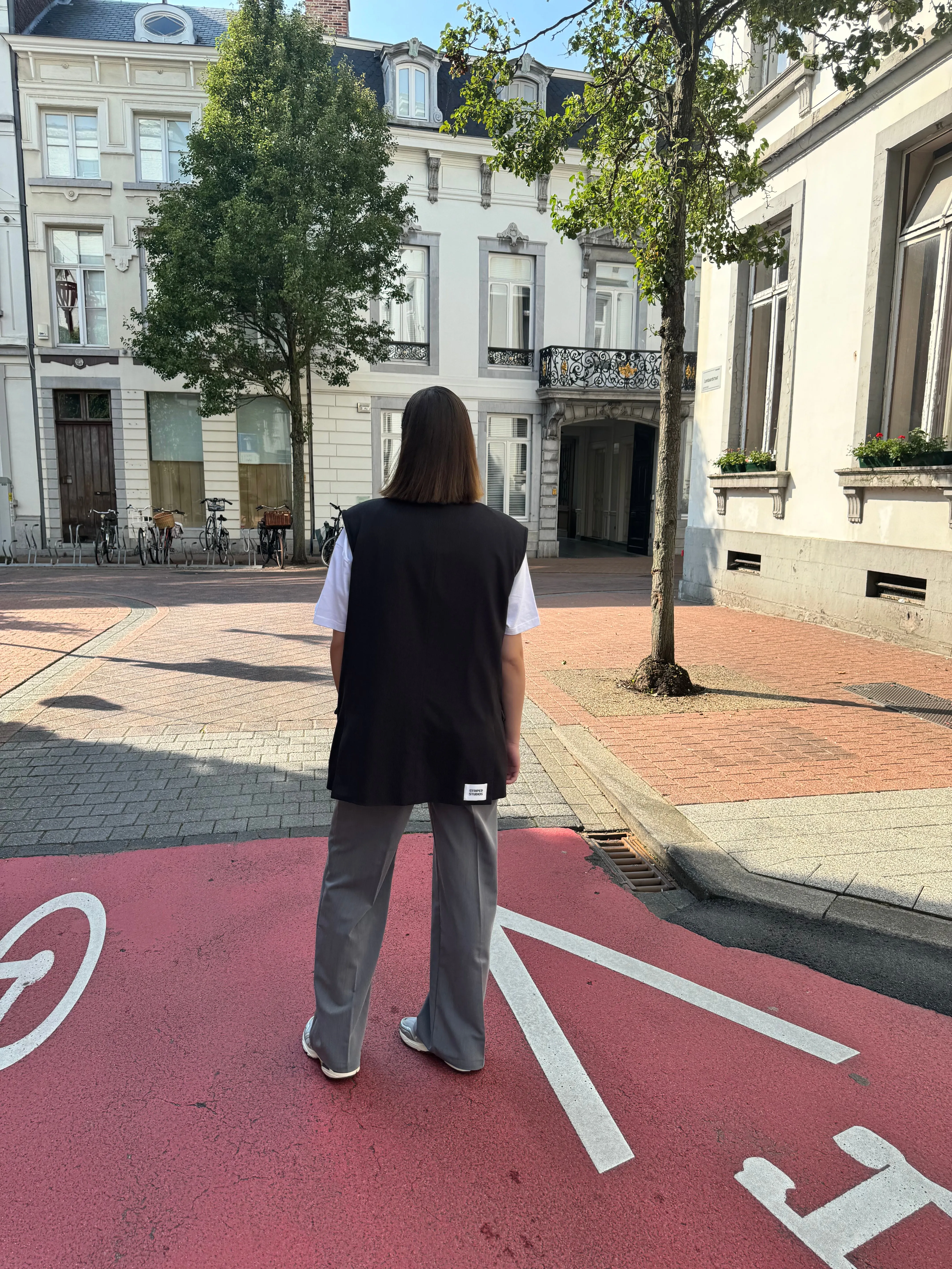 “La veste d’arc,, upcycled blazer