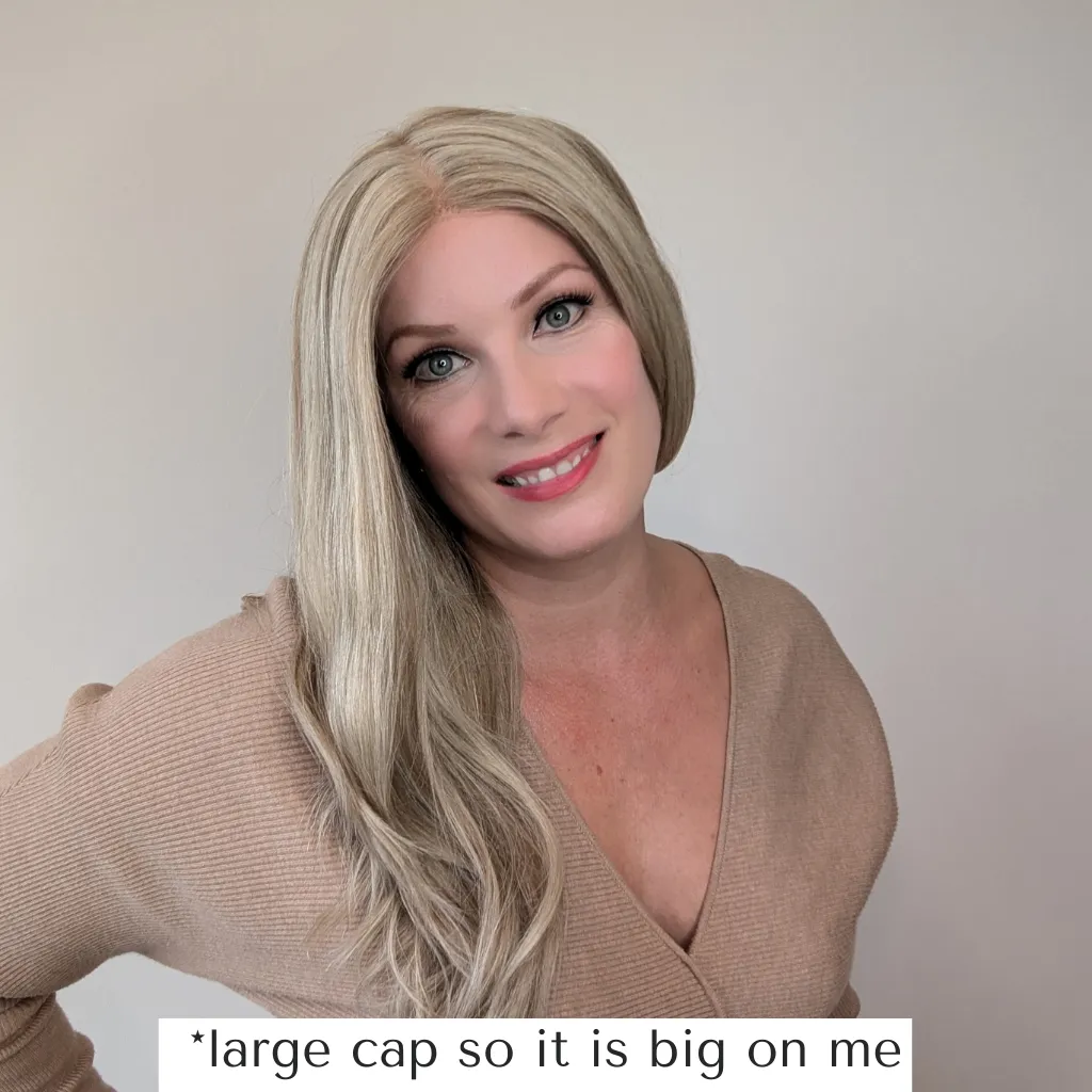 Lace Front Wig Human Hair | 14"/20" Inch Beige Blonde