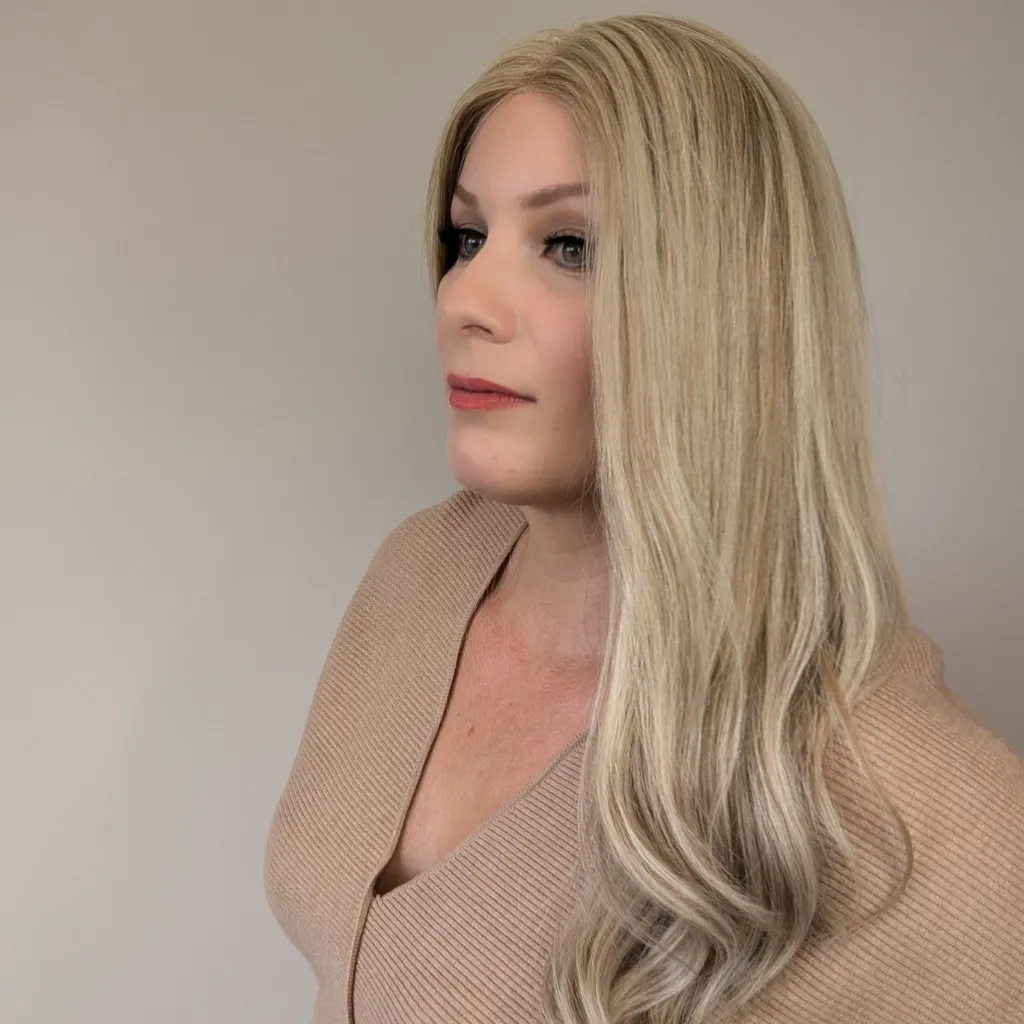 Lace Front Wig Human Hair | 14"/20" Inch Beige Blonde