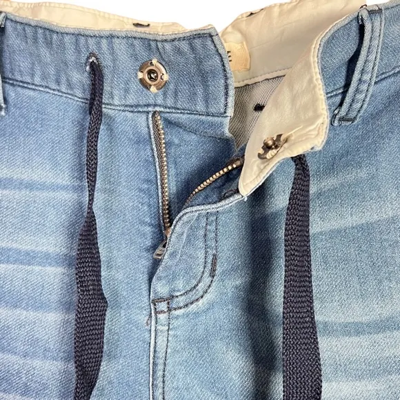 L’Agence Women’s Mid Rise Fly Front &amp; Drawstring Waist Jeans Small NWT