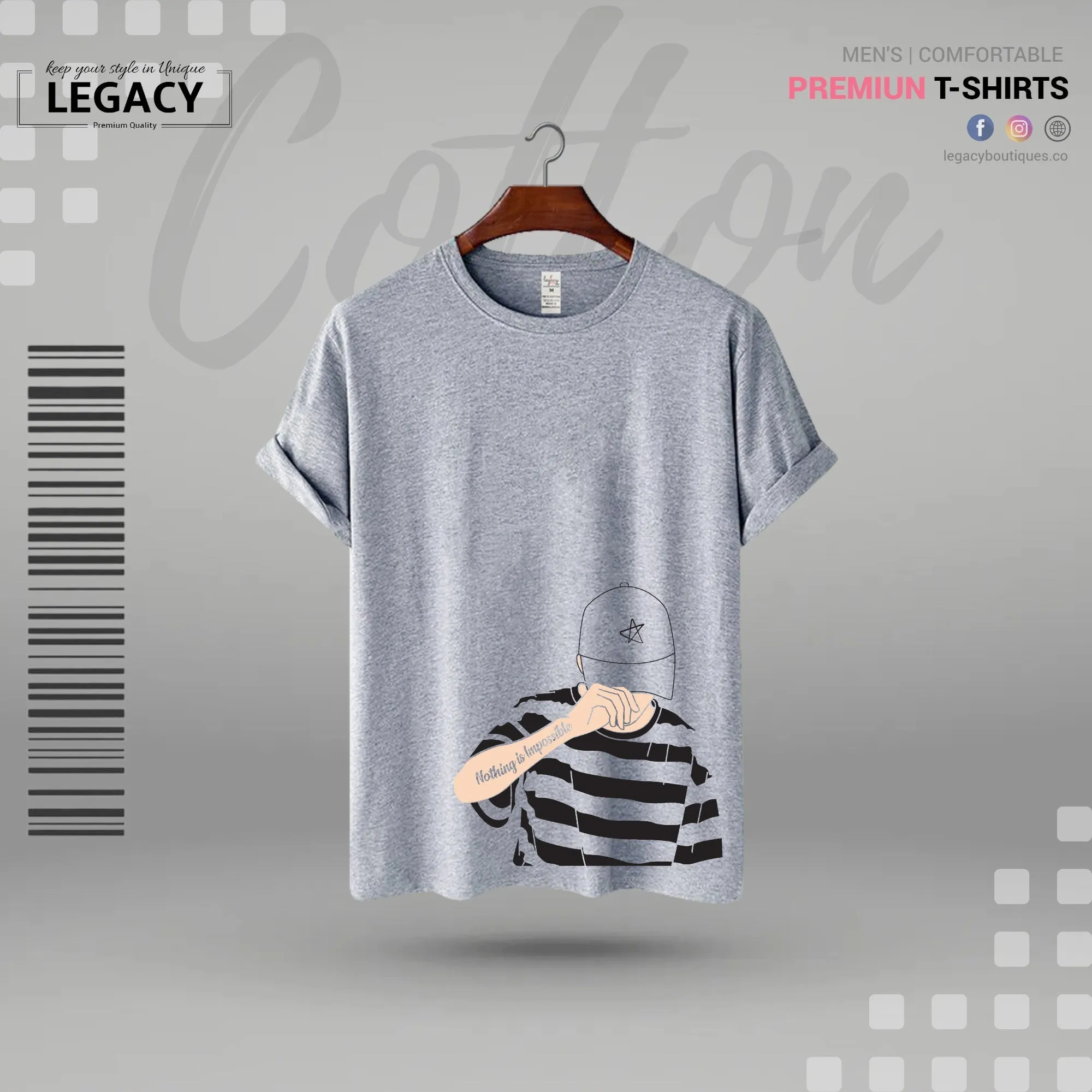 Legacy Men Cool Designer Edition T Shirt