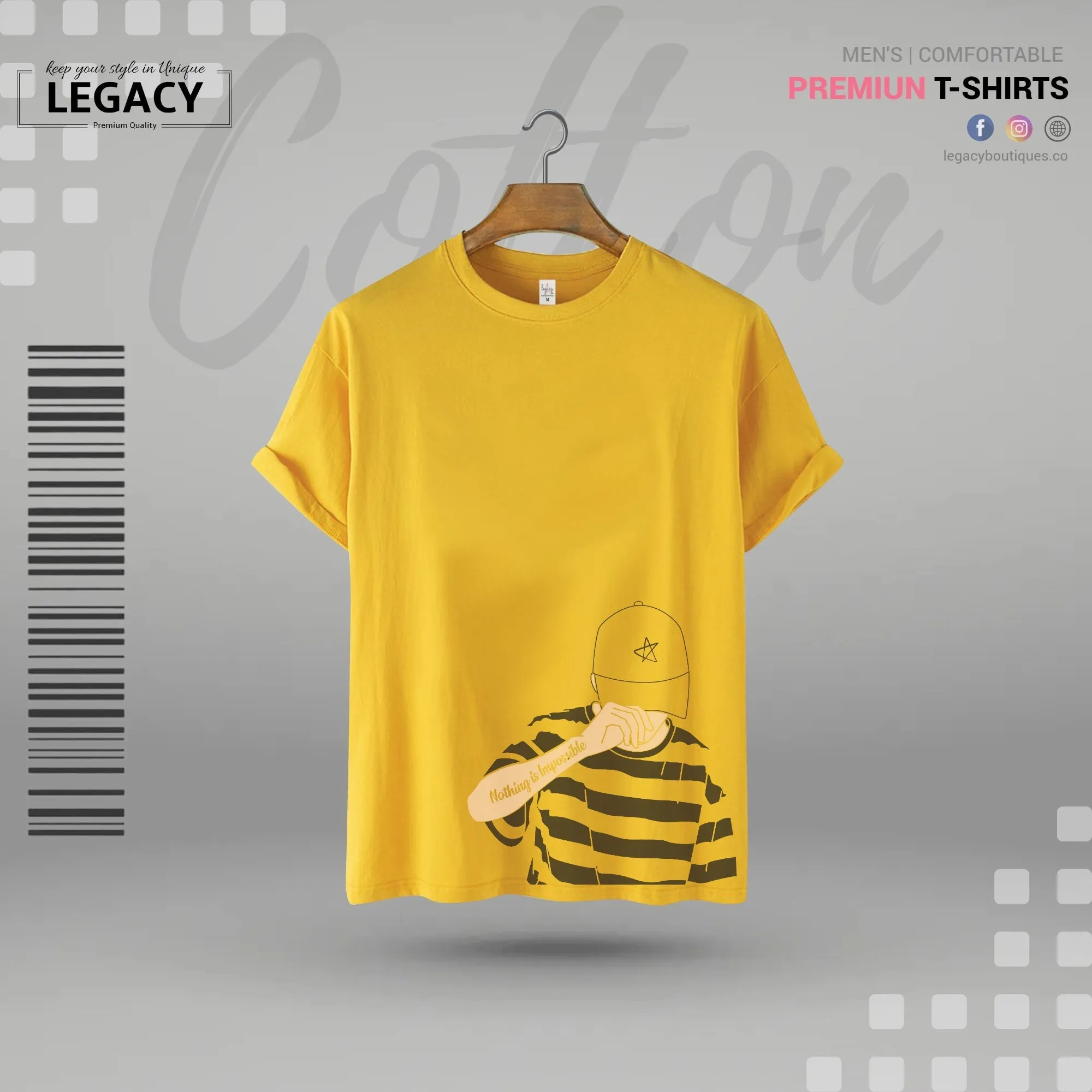 Legacy Men Cool Designer Edition T Shirt