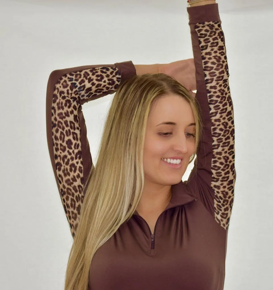 Leopard Sunshirt