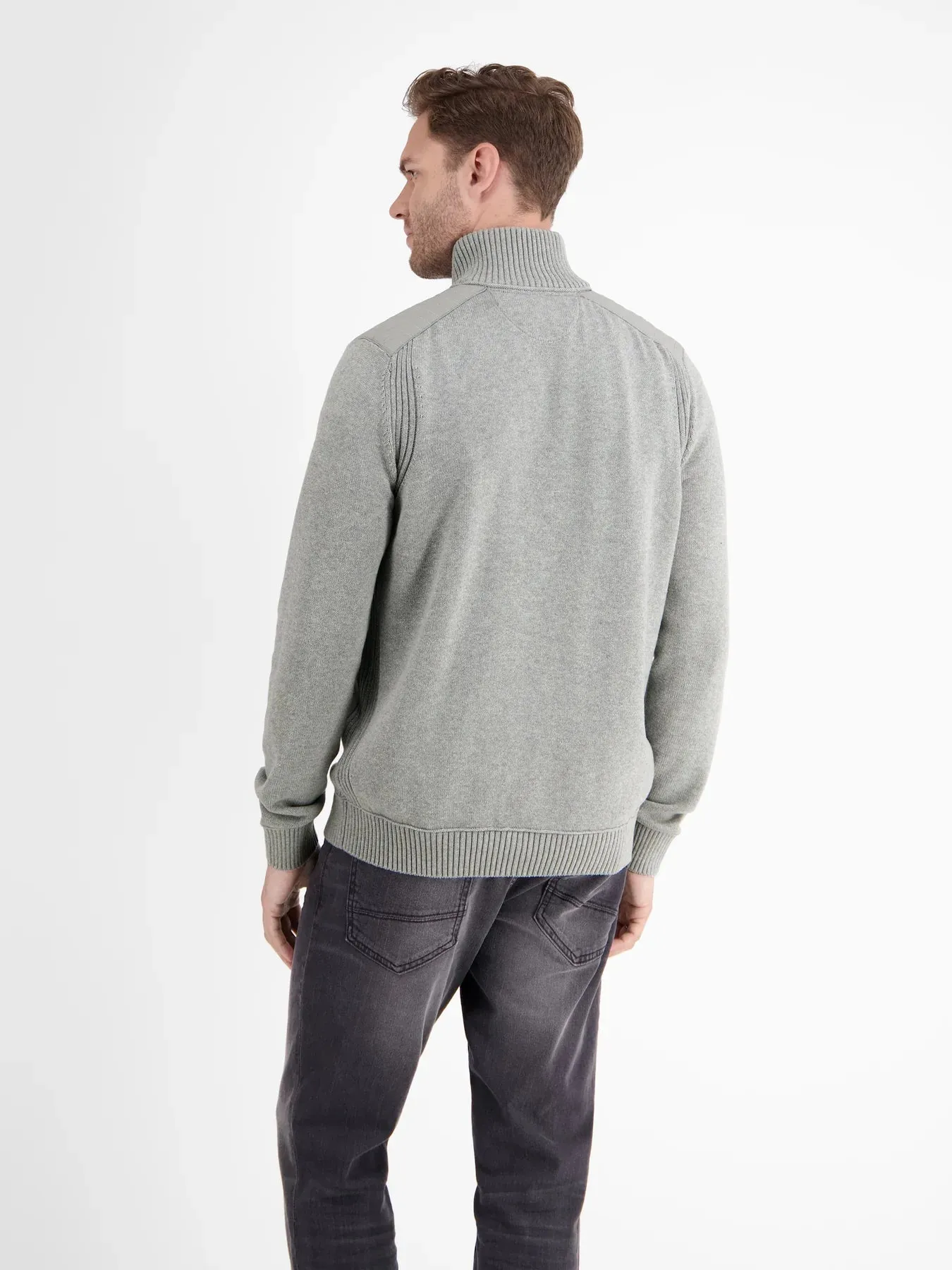 Lerros Knitted 1/4 Zip Sweater