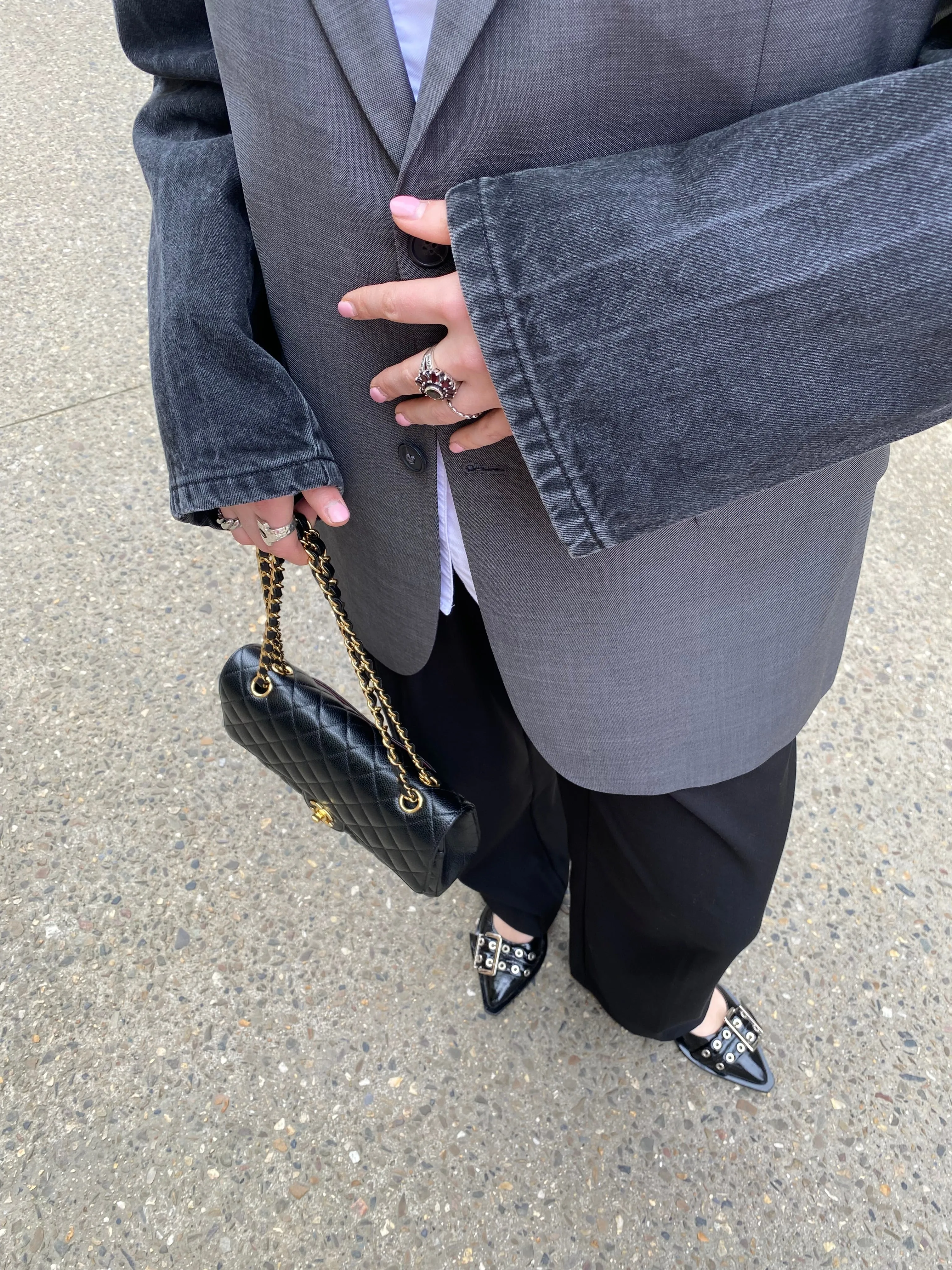 “LES MANCHES,, upcycled blazer