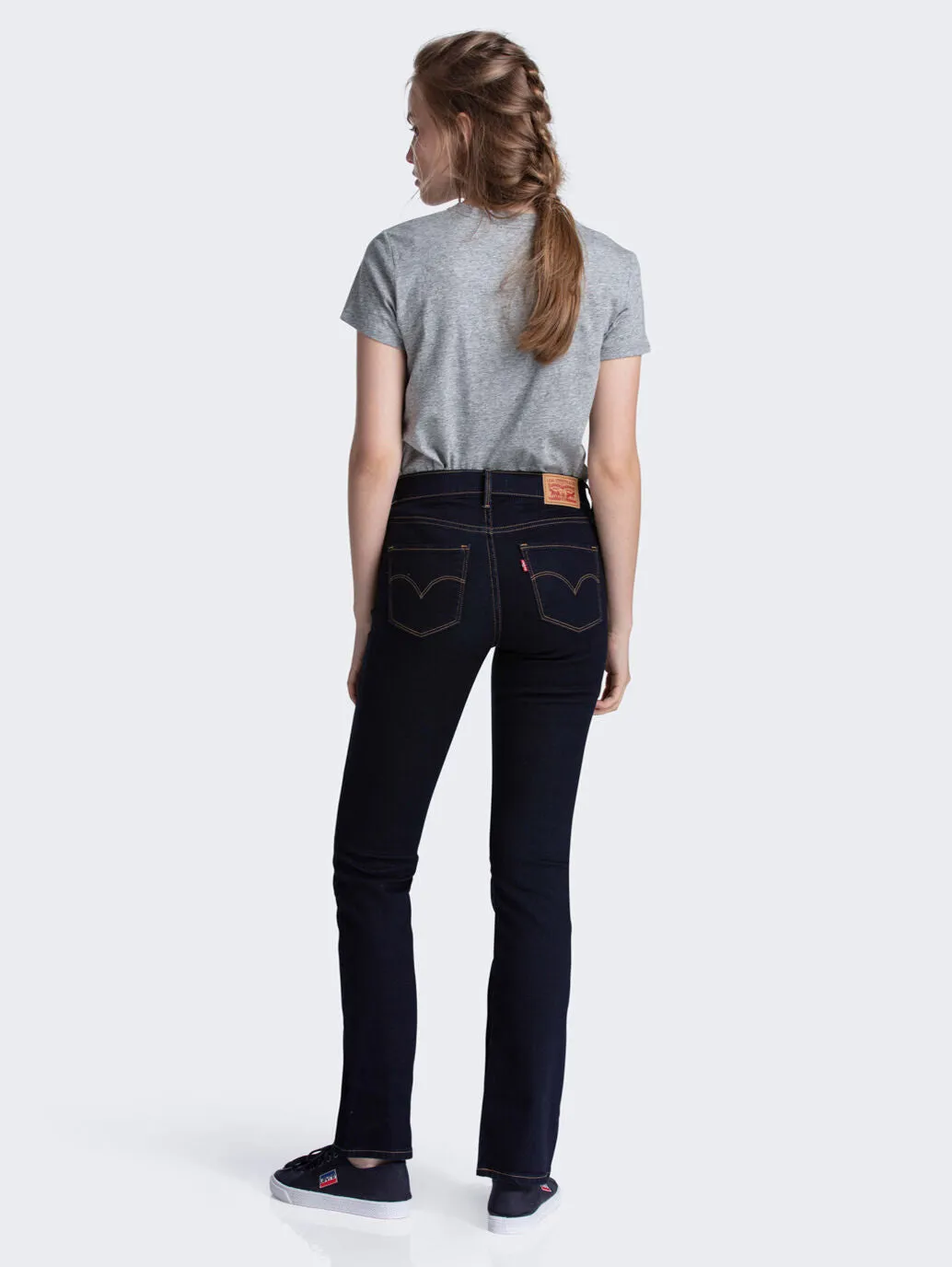 Levi Womens 315 Shaping Bootcut Jean - Darkest Sky