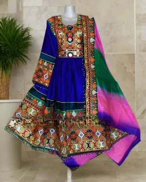 Light Purple Afghan Bridesmaid Dress