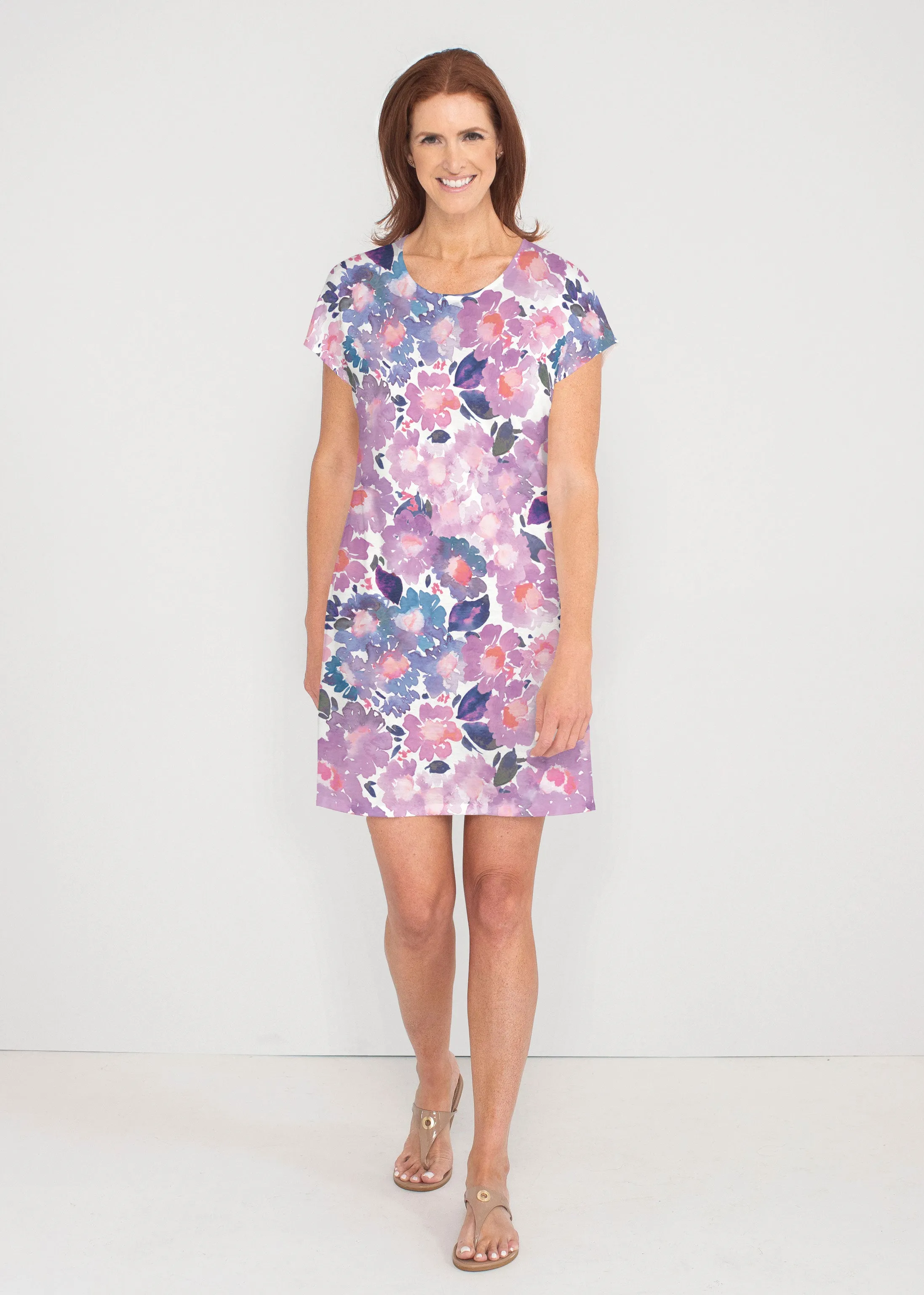Lilac (16255) ~ Lucy Tee Dress