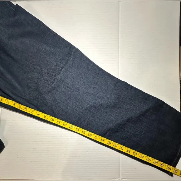 Loft Plus Size Modern Straight Jeans Dark Blue Classic Women’s Size 24 New