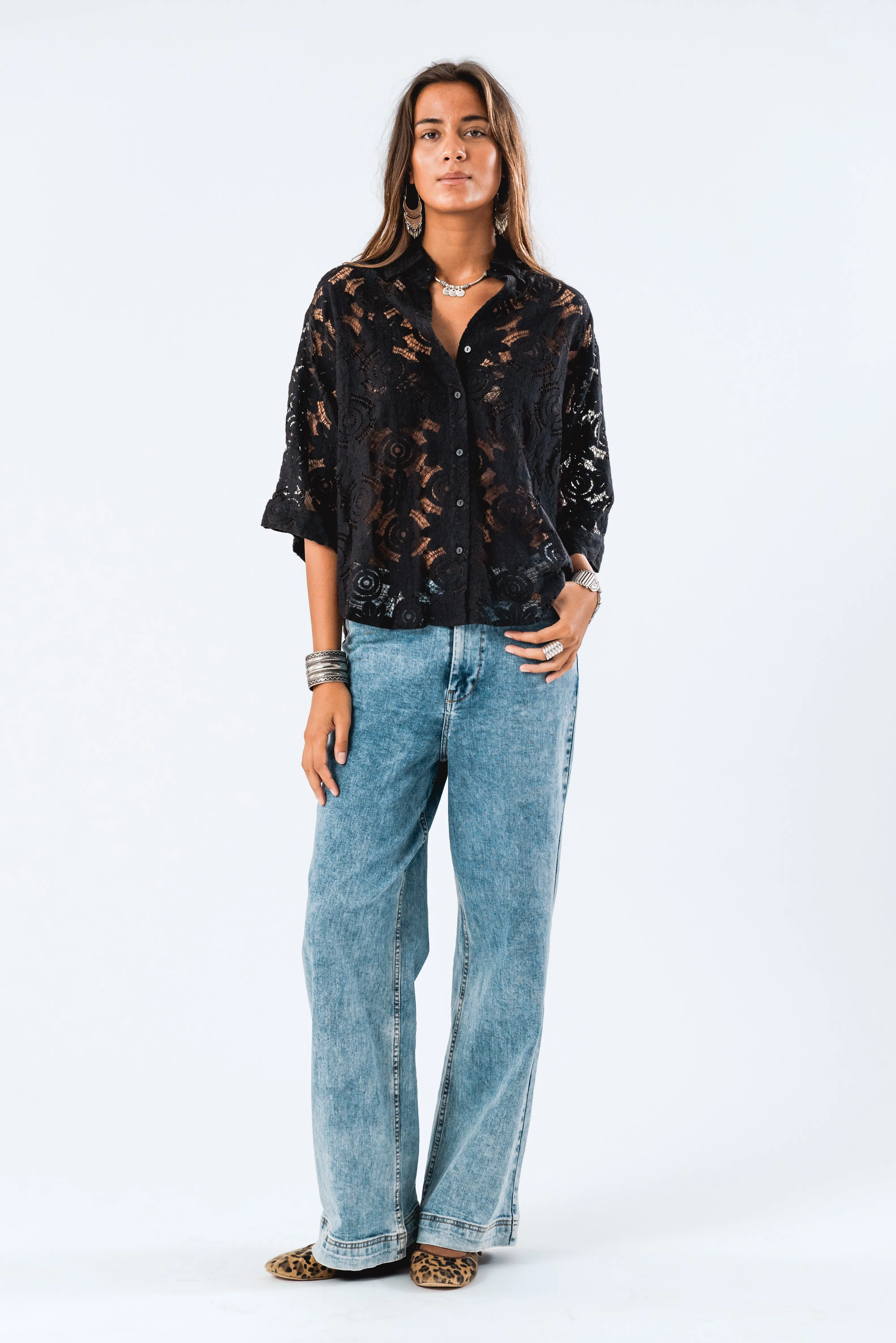 LOLLYS LAUNDRY Brown Shirt