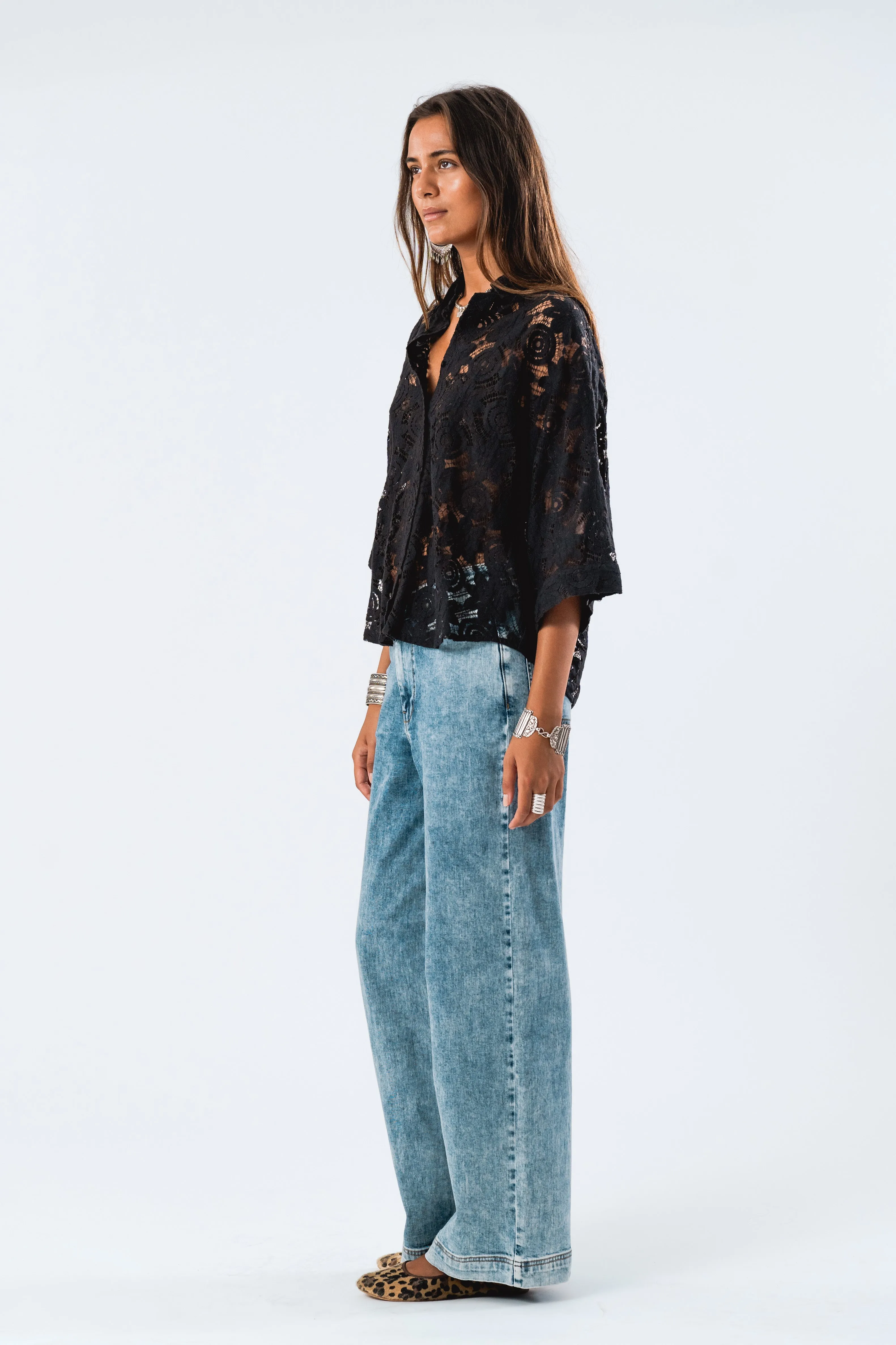 LOLLYS LAUNDRY Brown Shirt