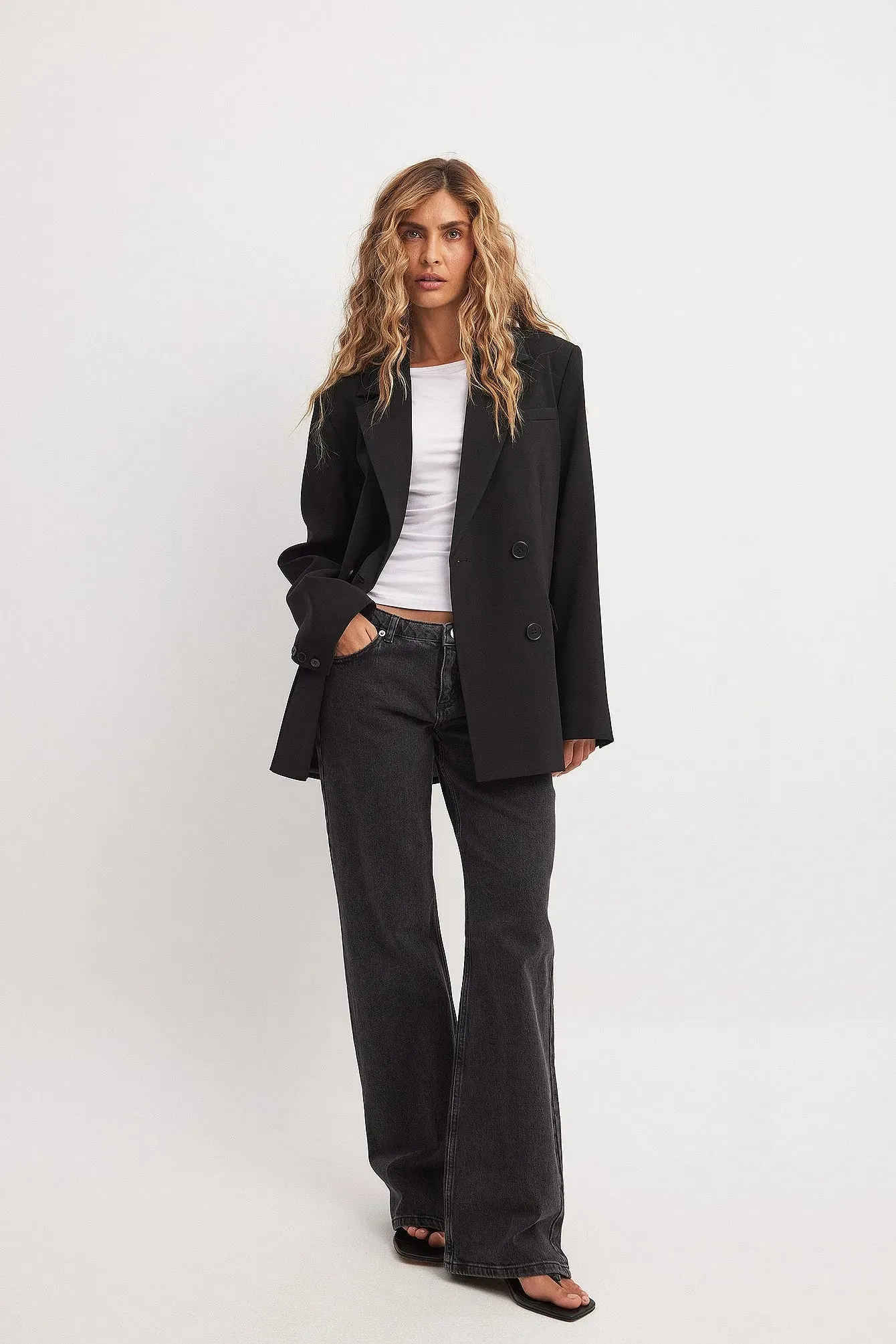 Low Waist Black Jeans - Sleek & Stylish Denim for Everyday Wear