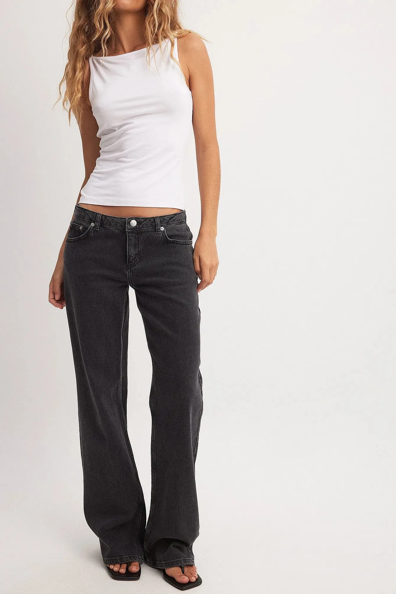 Low Waist Black Jeans - Sleek & Stylish Denim for Everyday Wear