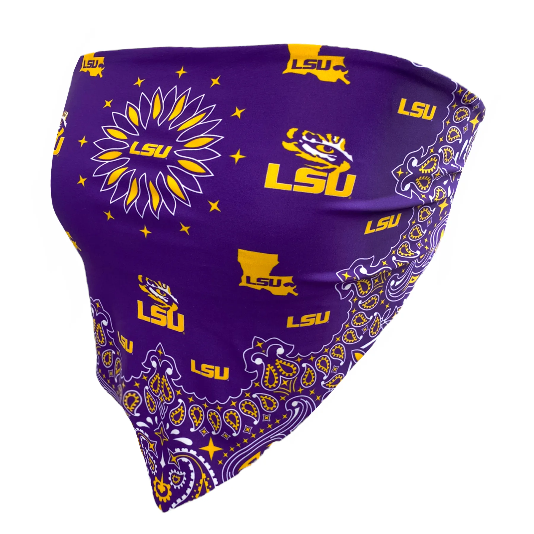LSU Bandana Top