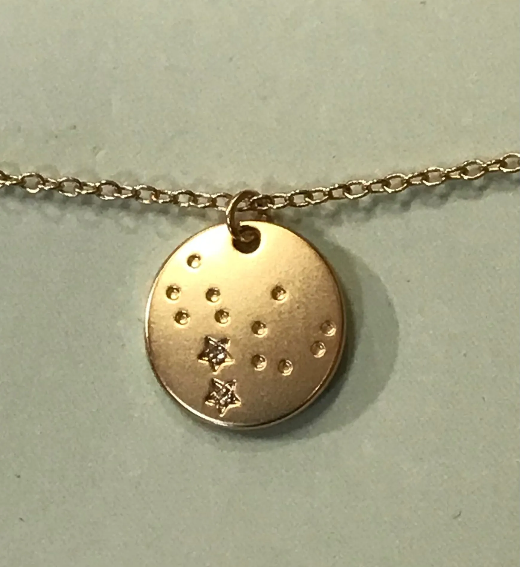 Lucky Feather Zodiac Astrology Necklace - Gemini Glow Fish Studios