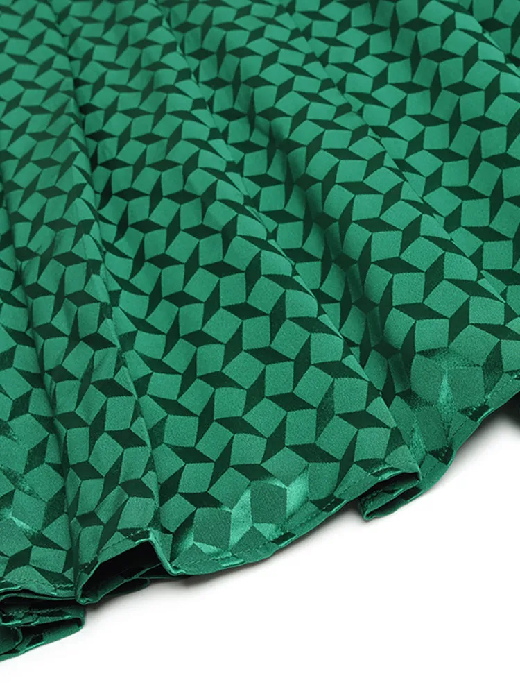 Lucy  Geometric Pattern Dresses
