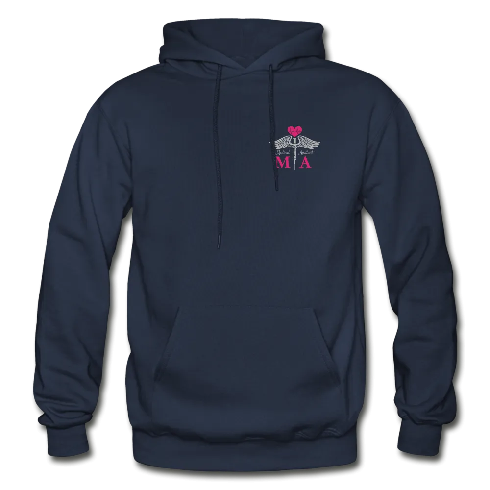 MA Flag Gildan Heavy Blend Adult Hoodie (CK1012)