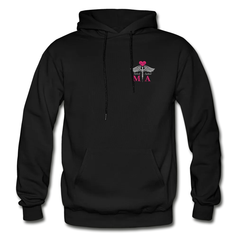 MA Flag Gildan Heavy Blend Adult Hoodie (CK1012)