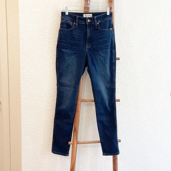Madewell Curvy High-Rise Skinny Jeans in Woodland Wash Size 26