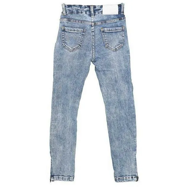 Madison Jean Zip - Blue