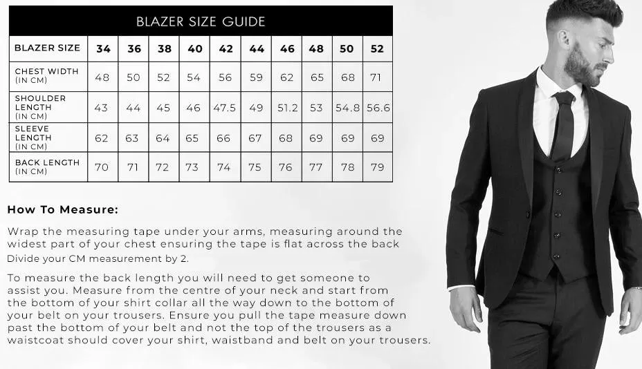 Marc Darcy Max Blazer Black