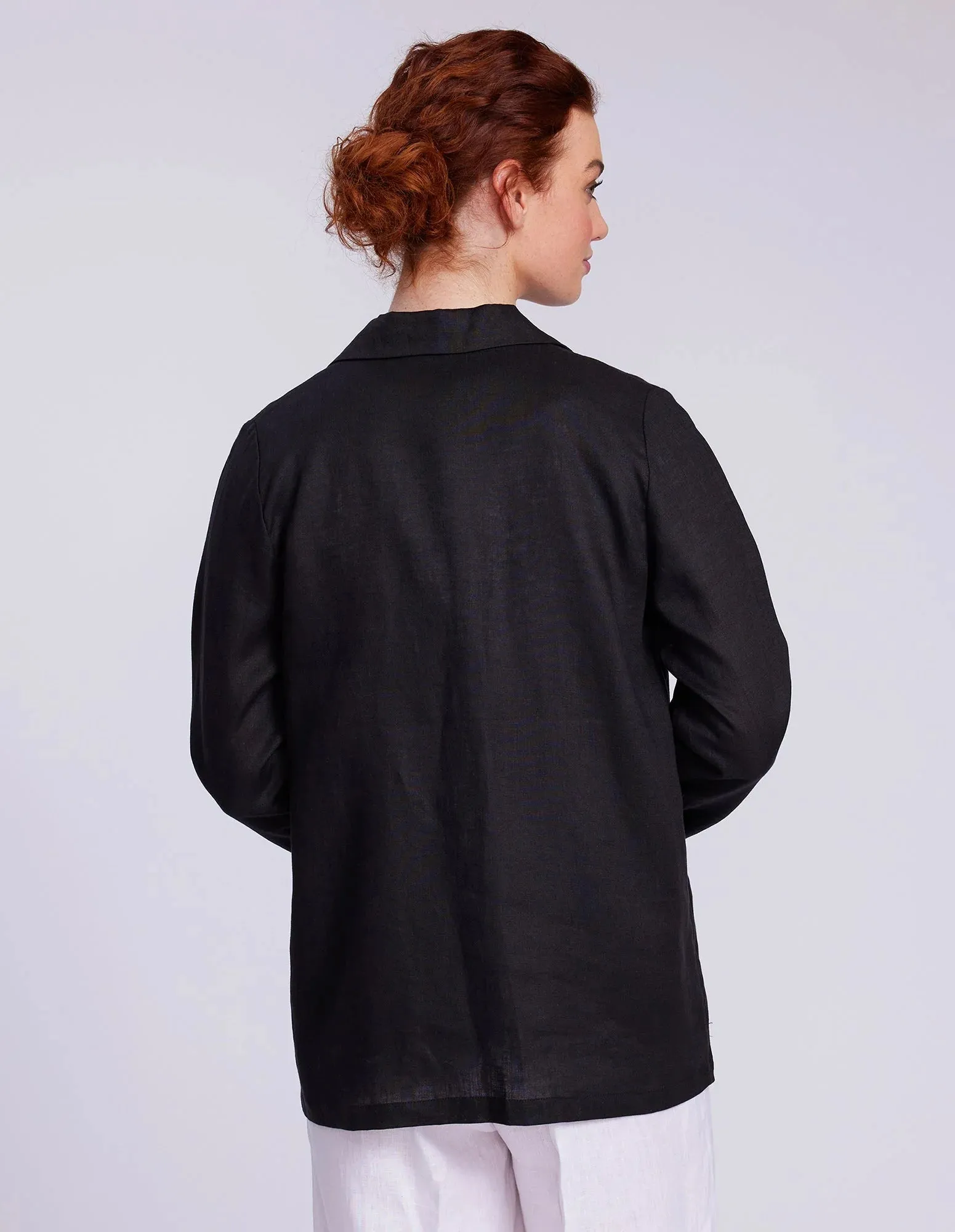 Marco Polo Relaxed Linen Jacket