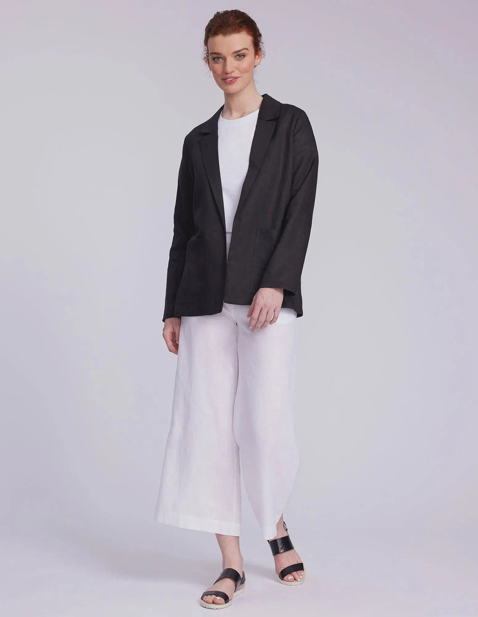 Marco Polo Relaxed Linen Jacket