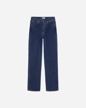 Maria Dark Vintage Jeans - Dark Blue
