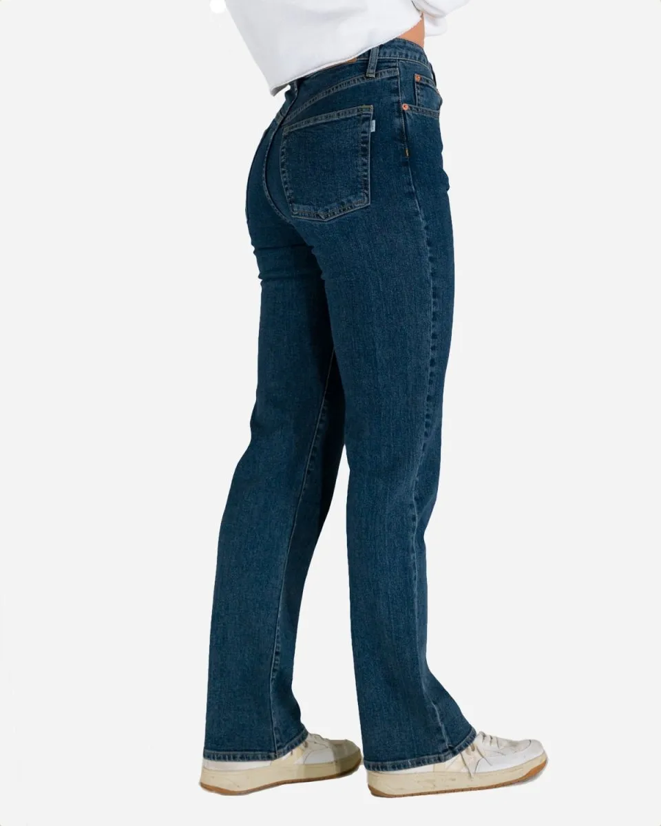 Maria Dark Vintage Jeans - Dark Blue