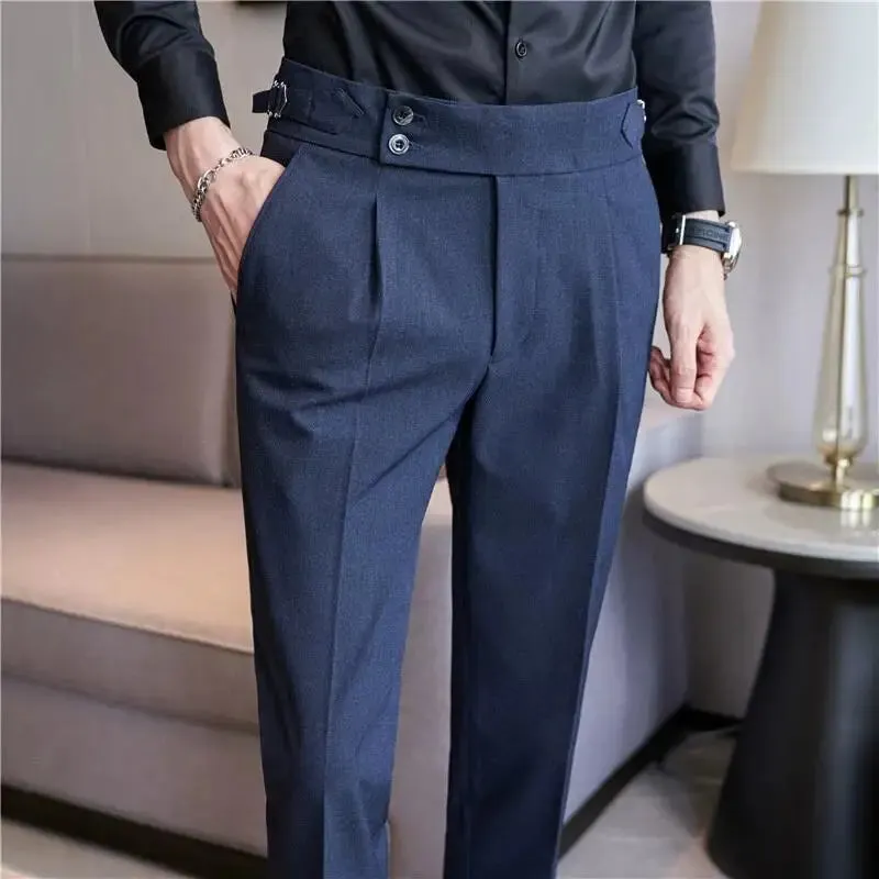 Mason | Stylish Pleated Trousers