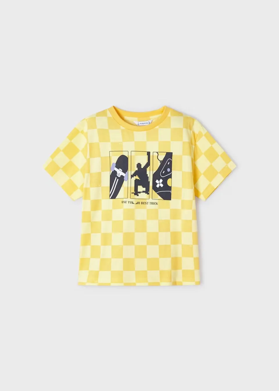 Mayoral Boys Skate T-Shirt 3014 Yellow