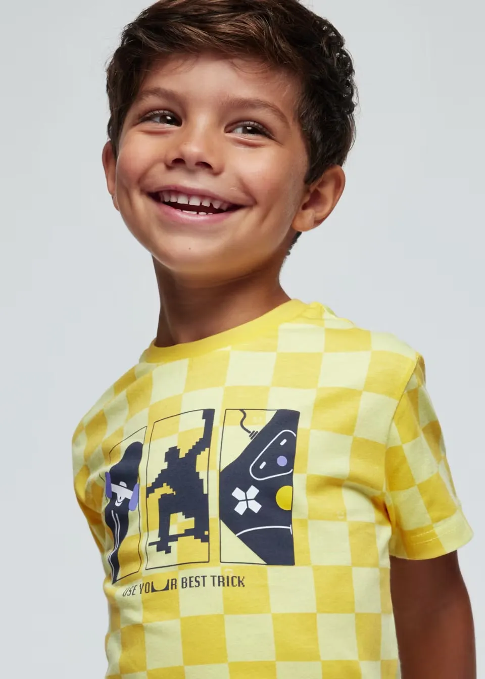 Mayoral Boys Skate T-Shirt 3014 Yellow